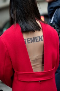 Street style at New York Fashion Week Fall 2020.