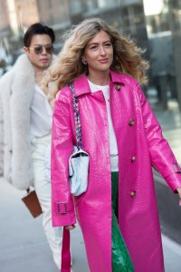 Street style at New York Fashion Week Fall 2020.