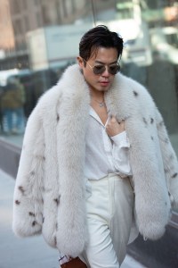 Street style at New York Fashion Week Fall 2020.