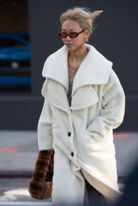 Street style at New York Fashion Week Fall 2020.