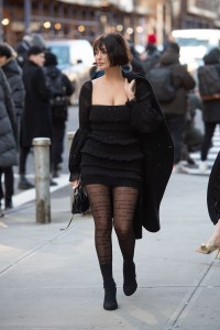 Street style at New York Fashion Week Fall 2020.