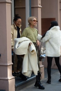 Street style at New York Fashion Week Fall 2020.