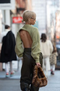 Street style at New York Fashion Week Fall 2020.