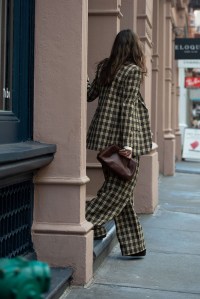 Street style at New York Fashion Week Fall 2020.