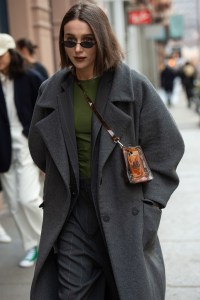 Street style at New York Fashion Week Fall 2020.