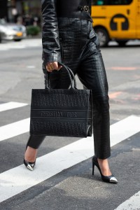 Street style at New York Fashion Week Fall 2020.
