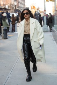 Street style at New York Fashion Week Fall 2020.