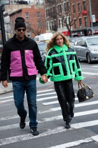 Street style at New York Fashion Week Fall 2020.