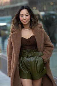 Street style at New York Fashion Week Fall 2020.
