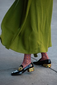 Street style at New York Fashion Week Fall 2020