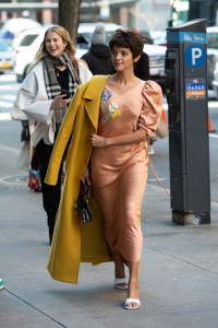Street style at New York Fashion Week Fall 2020