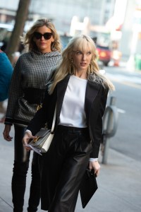 Street style at New York Fashion Week Fall 2020
