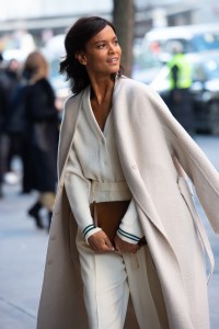 Street style at New York Fashion Week Fall 2020