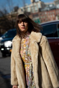 Street style at New York Fashion Week Fall 2020
