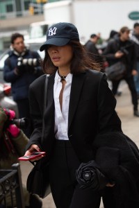 Street style at New York Fashion Week Fall 2020