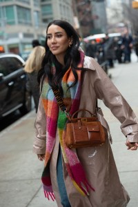 Street style at New York Fashion Week Fall 2020