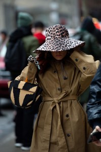Street style at New York Fashion Week Fall 2020