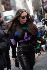 Street style at New York Fashion Week Fall 2020