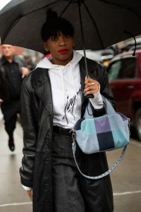 Street style at New York Fashion Week Fall 2020