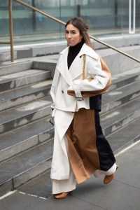 Street style at New York Fashion Week Fall 2020