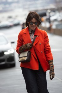 Street style at New York Fashion Week Fall 2020