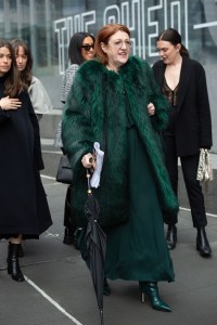 Street style at New York Fashion Week Fall 2020