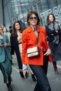 Street style at New York Fashion Week Fall 2020