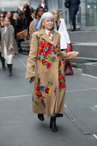 Street style at New York Fashion Week Fall 2020