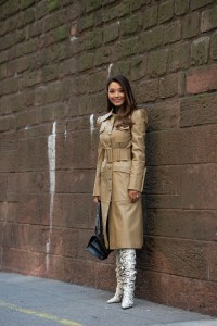 Street style at New York Fashion Week Fall 2020