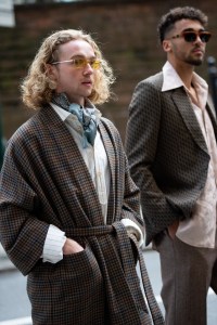 Street style at New York Fashion Week Fall 2020