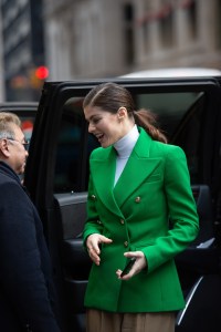 Street style at New York Fashion Week Fall 2020