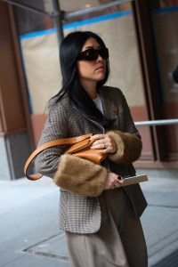 Street style at New York Fashion Week Fall 2020