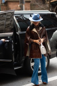 Street style at New York Fashion Week Fall 2020