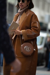 Street style at New York Fashion Week Fall 2020