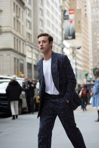 Street style at New York Fashion Week Fall 2020