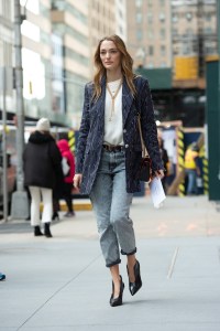Street style at New York Fashion Week Fall 2020