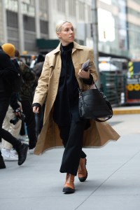 Street style at New York Fashion Week Fall 2020