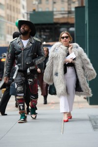 Street style at New York Fashion Week Fall 2020