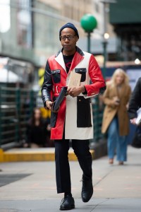 Street style at New York Fashion Week Fall 2020