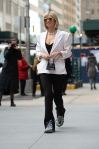 Street style at New York Fashion Week Fall 2020