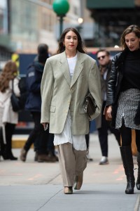 Street style at New York Fashion Week Fall 2020