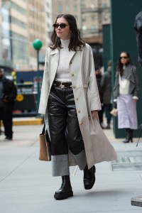 Street style at New York Fashion Week Fall 2020