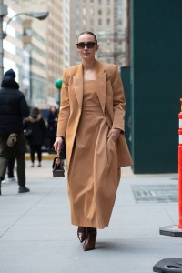 Street style at New York Fashion Week Fall 2020