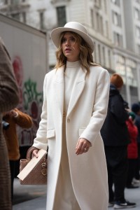 Street style at New York Fashion Week Fall 2020