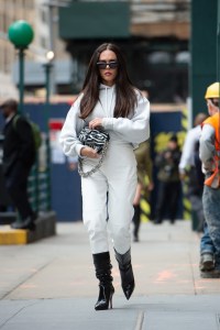 Street style at New York Fashion Week Fall 2020