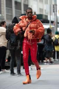 Street style at New York Fashion Week Fall 2020