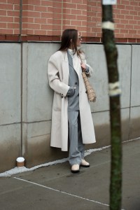 Street style at New York Fashion Week Fall 2020