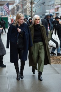 Street style at New York Fashion Week Fall 2020