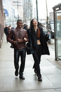 Street style at New York Fashion Week Fall 2020