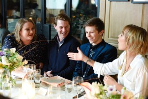 Danielle Macdonald, Adam Cropper, Graham Verchere and Grace Vanderwaal